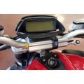 CNC Racing Steering Damper Mount kit for 2016+ MV Agusta Brutale 800 / RR - w/ OE Bar Clamps